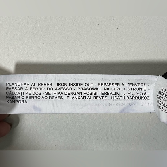 Zara Black Floral Skinny Pants - Size M - Picture 5 of 12